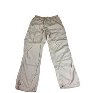 Standard Cloth Khaki Cargo Utility Elastic Waist Women's 16/XL Pants